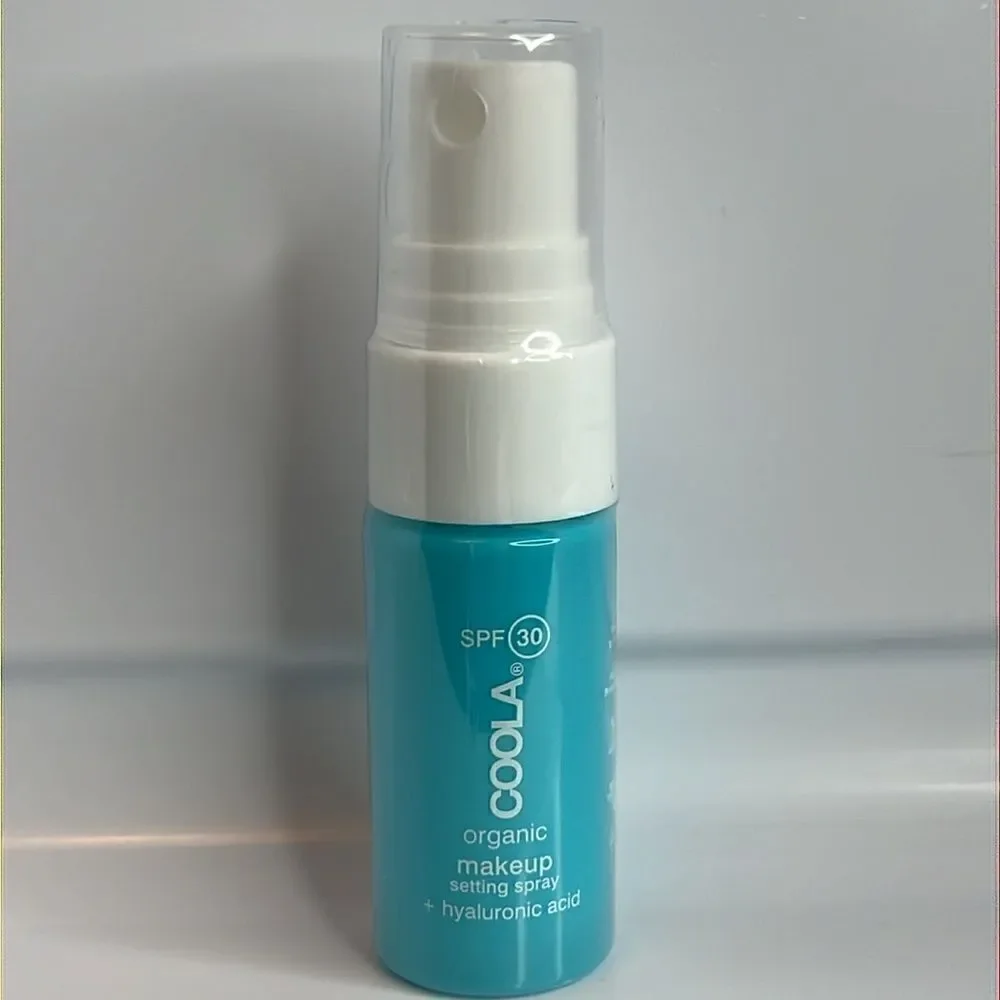 $8🌟 Coola Organic Makeup Setting Spray + Hyaluronic Acid